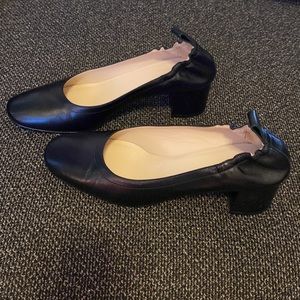 Everlane The Day Heel. Black, size 7.5.
